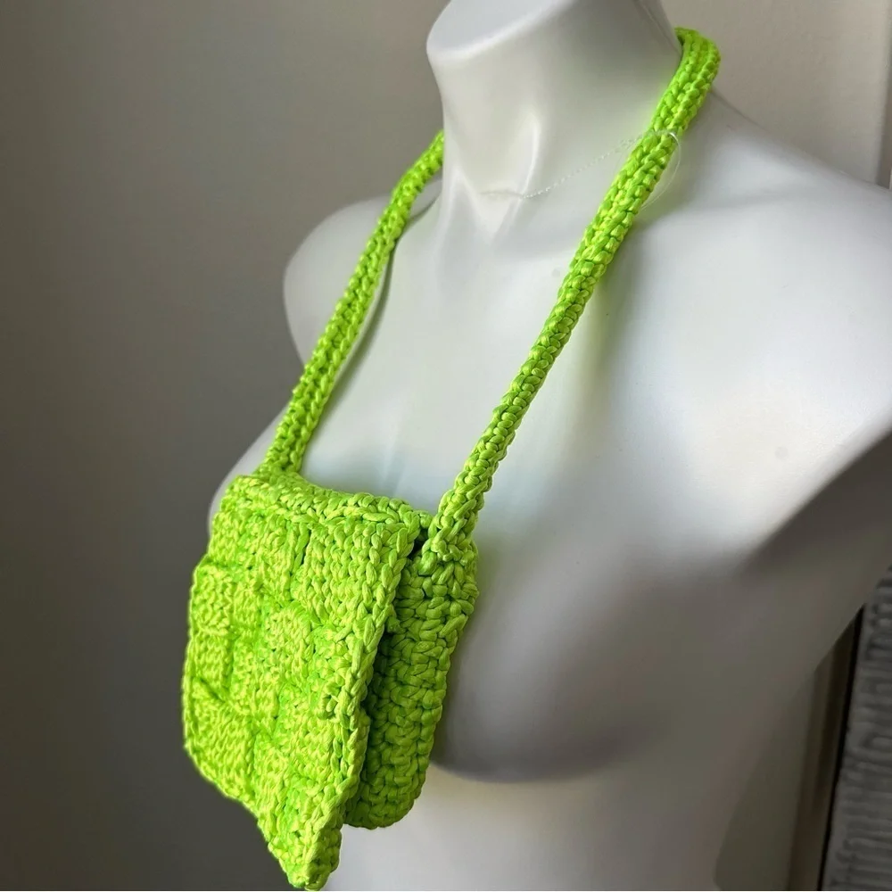 Urban Outfitters Knit Baguette Bag